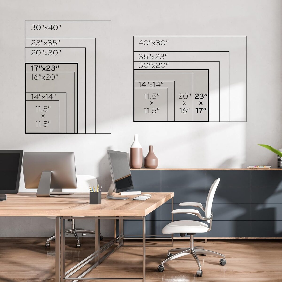 Cork Bulletin Board,18 X 24 Inches Light Birch Wood Frame Wall Mounted Memo Board For Office School & Home